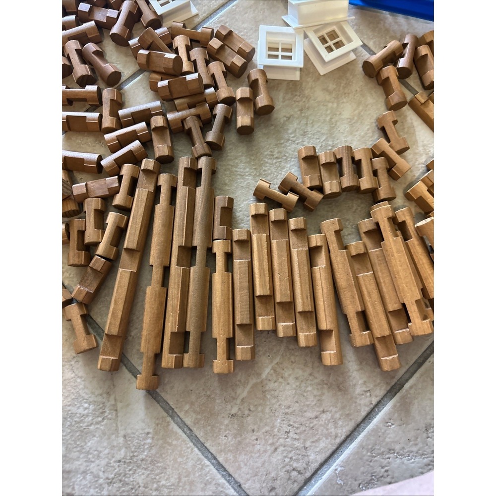 Lincoln Logs White River Ranch Incomplete set. - Picture 5 of 10